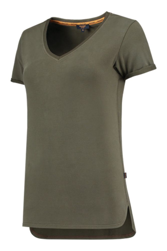 Tricorp T-shirt Premium V Hals Dames – Bedrijfskleding Koning