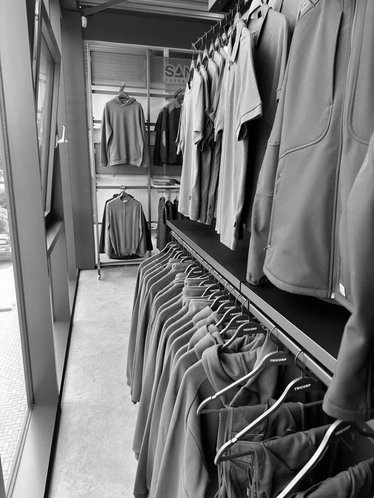 Showroom met Tricorp werkkleding