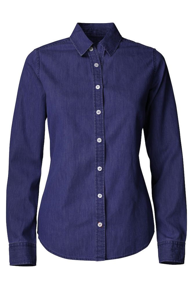 CUTTER & BUCK Ellensburg Denim Shirt Dames - Bedrijfskleding Koning