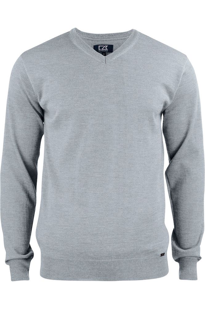 CUTTER & BUCK Everett V-neck Heren - Bedrijfskleding Koning