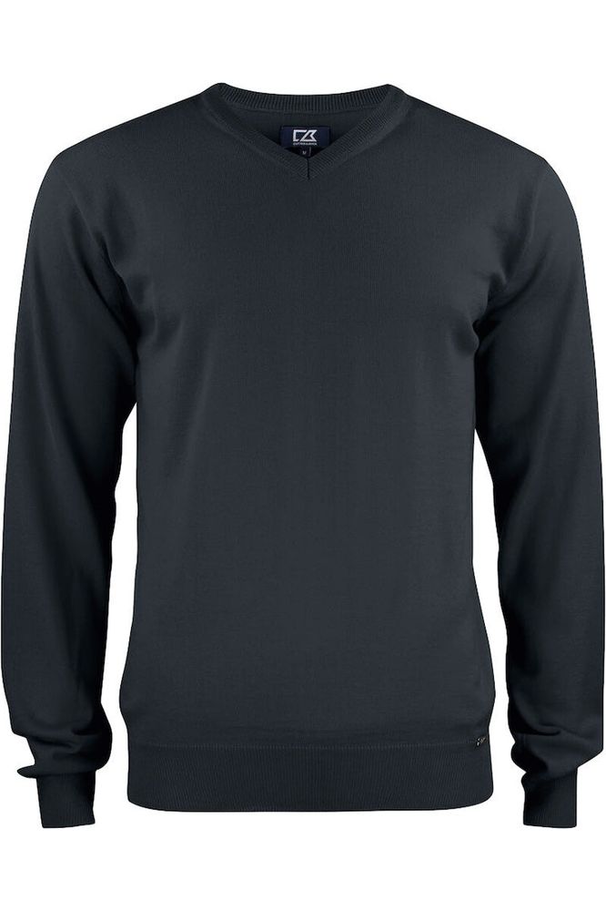 CUTTER & BUCK Everett V-neck Heren - Bedrijfskleding Koning
