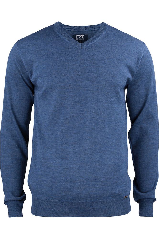 CUTTER & BUCK Everett V-neck Heren - Bedrijfskleding Koning