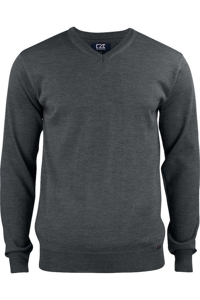 CUTTER & BUCK Everett V-neck Heren - Bedrijfskleding Koning