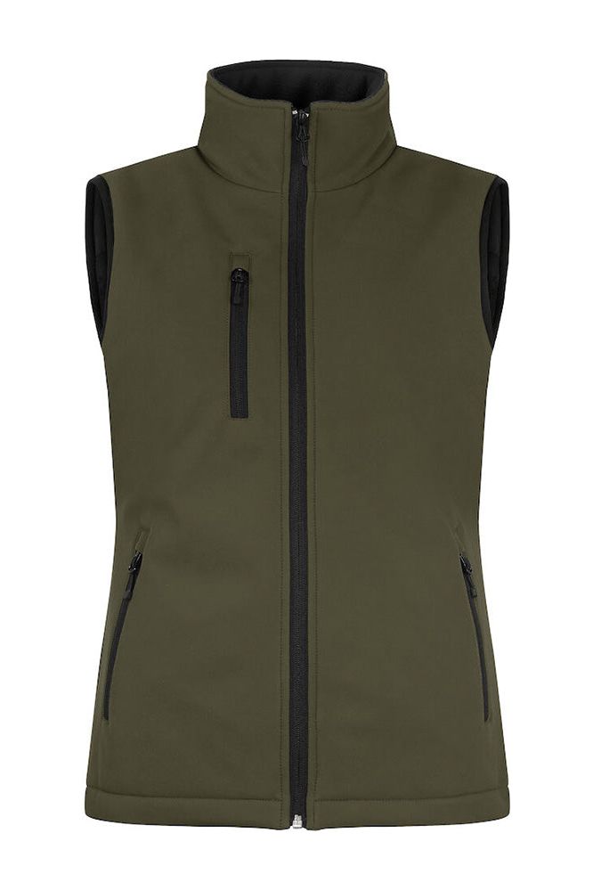 Clique Padded Softshell Vest Women - Bedrijfskleding Koning