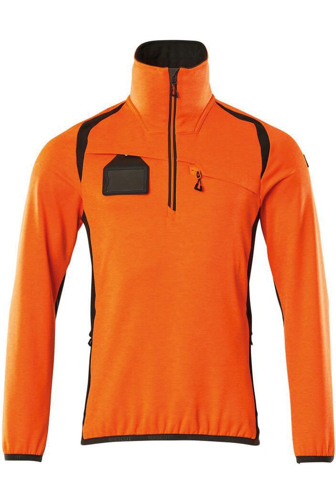 Mascot Accelerate Safe Fleectrui Met korte Rits 19303 - Bedrijfskleding Koning