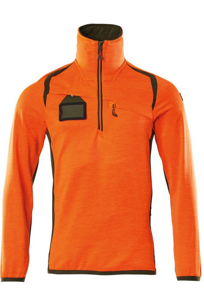 Mascot Accelerate Safe Fleectrui Met korte Rits 19303 - Bedrijfskleding Koning
