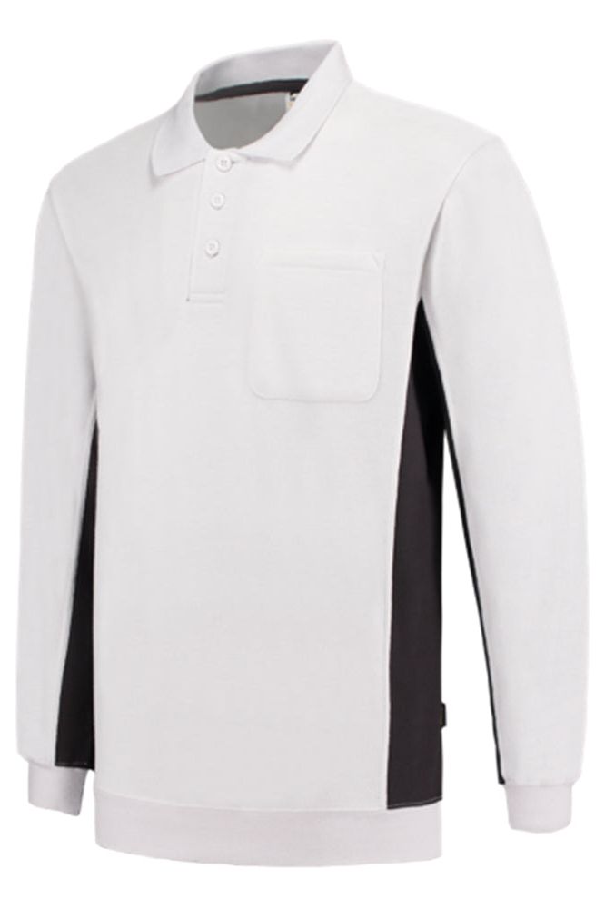 Tricorp Polosweater Bicolor Borstzak - Bedrijfskleding Koning