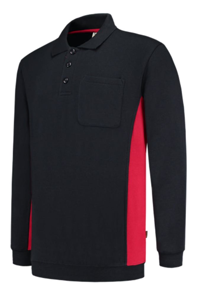 Tricorp Polosweater Bicolor Borstzak - Bedrijfskleding Koning